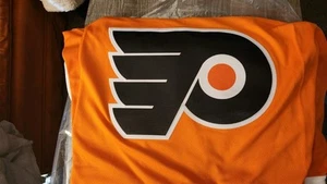 Philadelphia Flyers Fanatics Breakaway Home Jersey Orange White Blank S / L / XL - Picture 1 of 2