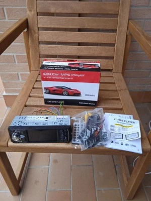 Autoradio 1 DIN Con 5" Schermo  Wireless Carplay USB AUX TF Bluetooth Telecamera - Immagine 1 di 4