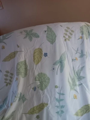 Funda nórdica de franela Queen estampado botánico Foto 1 de 4