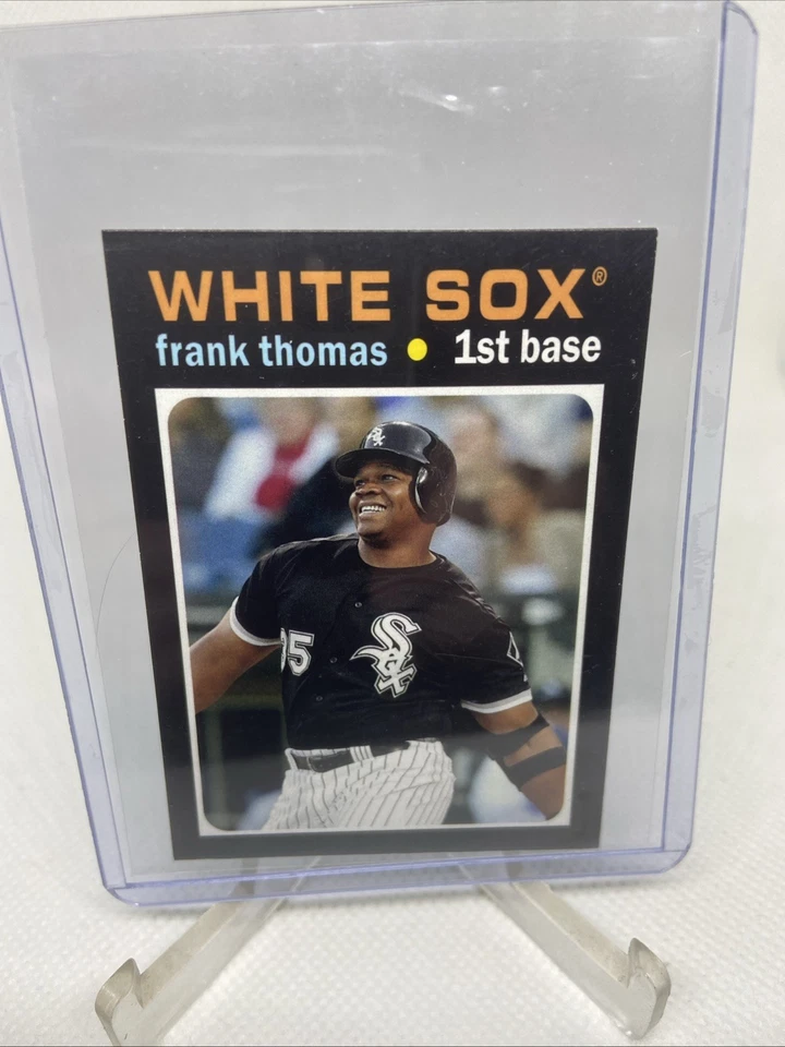 2013 Topps Update, Frank Thomas, TM-43, Topps Mini, Chicago White Sox - Image 1 of 2