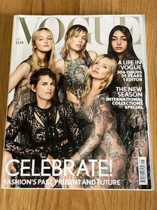 Vogue Magazin: September 2017 UK. Ein Leben in der Vogue. Feiern! Multi Model Cover - Bild 1 von 11