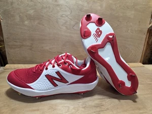 New Balance Fresh Foam L3000TR5 rot/weiß Metall Baseball Stollen Größe 14 - Bild 1 von 8