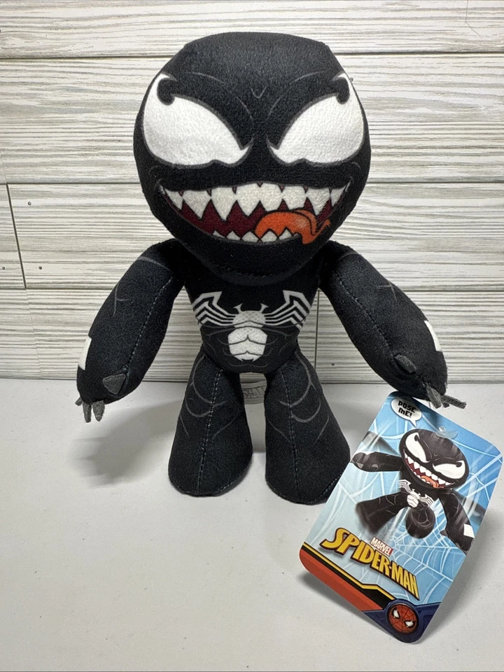 Black Panther Marvel Flexers Poseable Plush Doll 9in -