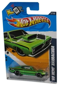Hot Wheels Muscle Mania Mopar '12 Verde '68 HEMI Barracuda Auto 87/247 - Foto 1 di 1