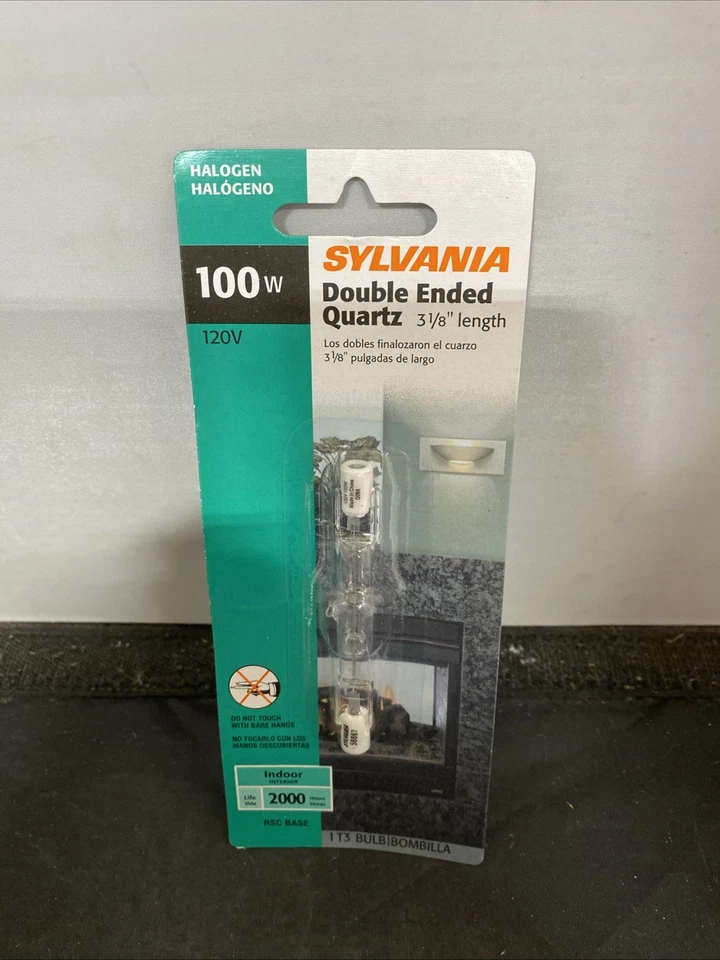SYLVANIA Halogen Bulb 100 Watt T3 Double-ended