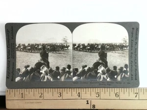 Manovre Artiglieria Stereoview Keystone View Co. 1900 prima guerra mondiale - Foto 1 di 2