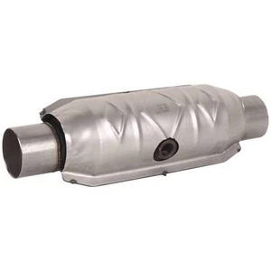 2.5" Inlet/Outlet Catalytic Converter Universal Stainless Steel 608316 - Picture 1 of 8