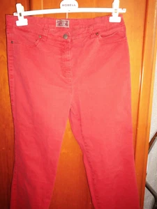 Damen Jeans, rot, 42,Toni dress, Belmonte comfort slim, Baumwolle+ Elasthan - Bild 1 von 3