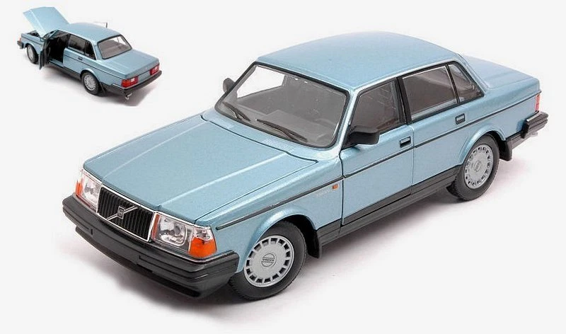 Volvo 240 GL Metallic Light Blue 1:24 WELLY 24102B - Immagine 1 di 1