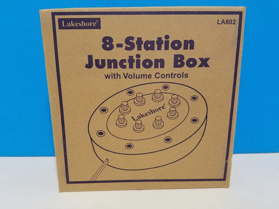 Lakeshore 8 Station Junction Box With Volume Controls LA802 BRAND NEW IN BOX - Image 1 of 1