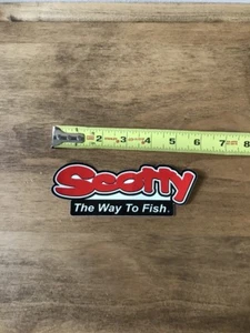 Scotty Fly Fishing The Way To Fish Sticker Decal Approx 5.5" Red White Black - Picture 1 of 1