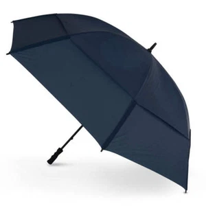 GustBuster Golf Tour 68 XL Windproof Umbrella - Navy - Picture 1 of 2