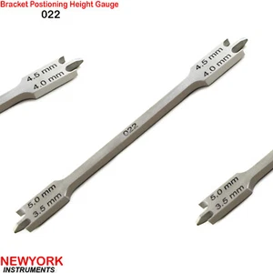 Orthodontic Bracket Height Portioning Gauge 022 Dental Orthodontic Instruments - Picture 1 of 5