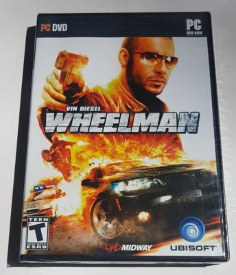 The Wheelman Vin Diesel PC Game Tigon Studios Midway Car Driving SEALED - Image 1 of 4