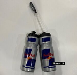 SALE! (2) RED BULL ATHLETE WATER BOTTLE  - 24oz. RARE  - CYCLING - GYM
