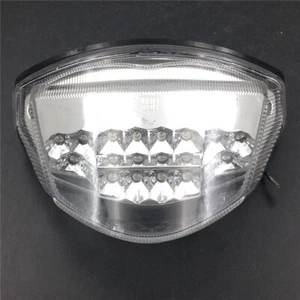 Luz trasera LED transparente luz trasera luz señal de giro para Suzuki GSXR1000 2007-2008 - Imagen 1 de 8