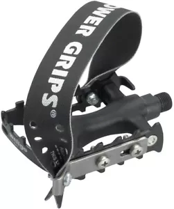 Power Grips Sport Pedal Kit - Plastic, 9/16", Black - Picture 1 of 1