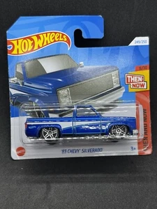 Hot Wheels 2024 | Then and Now 249/250 83 Chevy Silverado Blue - Picture 1 of 5