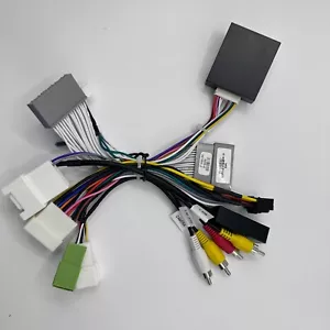 16Pin Car Stereo Player Cable Harness Canbus For Mitsubishi Pajero 4X4 2017-2019 - Picture 1 of 9