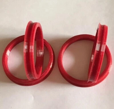 Kit 4 Anelli Di Centraggio Centratori Plastica PETG Cerchi Audi-VW 66,6-57,1 - Imagen 1 de 2