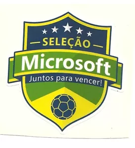 Adesivo esclusivo Microsoft Emplyee Coppa del Mondo FIFA 2014 (di Microsoft Brasile) - Foto 1 di 3