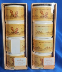 Betsey Clark Serviettenringe, 2 Sets in OVP, 8 Ringe, Vintage Markenzeichen - Bild 1 von 20