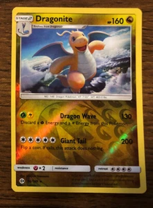 Dragonite Pokemon Card 96/149 Sun & Moon 2017 Reverse Holo Rare 2017 - Picture 1 of 3