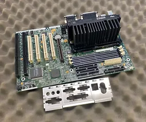 Intel AL440LX / 681539-201 Slot 1 Motherboard with 2x ISA & 4x PCI Slots and CPU - Picture 1 of 5