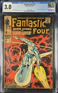 Fantastic Four #72 - CGC 3.0 - Iconic Kirby cover and artwork - Picture 1 of 2