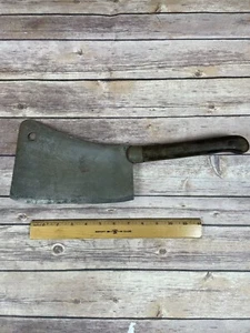 Vintage Heavy Duty Meat Cleaver 17 Inch Hog Splitter NEY - Picture 1 of 11