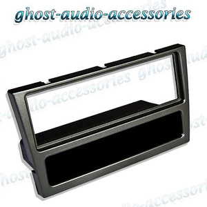 Vauxhall Black Car CD Stereo Radio Facia Fascia Surround Adaptor Plate Panel - Picture 1 of 1