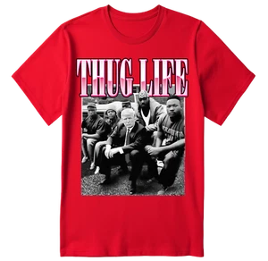 THUG LIFE - TRUMP & THE HOMIES - President Donald J. Trump USA - Picture 1 of 12