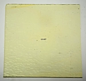 1320.30 - TRANSPARENT MARIGOLD YELLOW 3" x 3" BULLSEYE 3mm THICK GLASS 90 COE - Picture 1 of 2