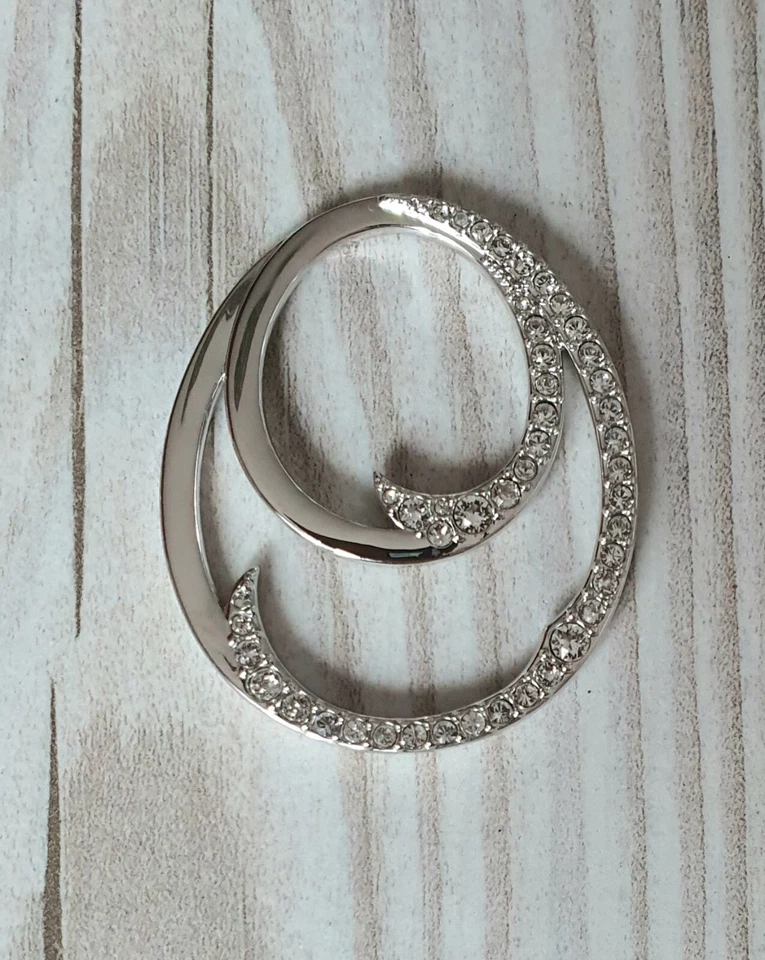 Pierre Lang Modeschmuck Statement Anhänger Weiße Steine Alte Modelle - Bild 1 von 4