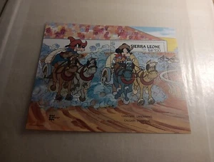 SELLOS POSTALES BLOQUE DISNEY SIERRA LEONA MNH (DISNEY04) - Imagen 1 de 2