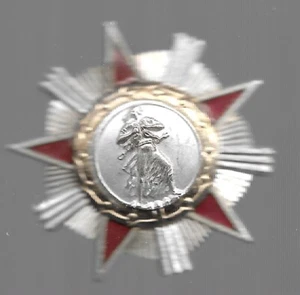 Albania. Medaglie albanesi Ordine della Libertà. Seconda classe. Pravema - Foto 1 di 2