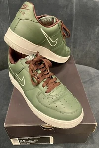 Nike Air Force 1 Low Retro Deep Forest Green White  Hong Kong M9.5⚡️845053 300⚡️ - Picture 1 of 12