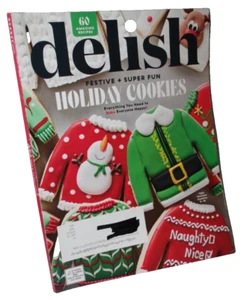 Delish Festive & Super Fun Holiday Cookie 60 Amazing Recipes (PB,2022) Magazine - Picture 1 of 2