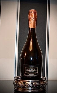 WMF Beautiful Art Nouveau Large Silver Plated, Champagne / Wine Bottle Coaster - Picture 1 of 12