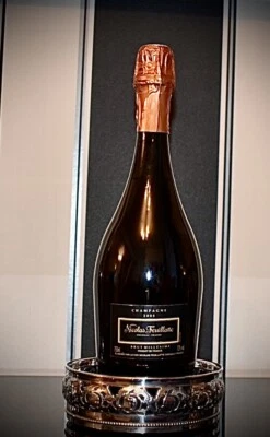 WMF Hermoso Art Nouveau Grande Plateado, Soporte Botella de Champagne/Vino  Foto 1 de 4