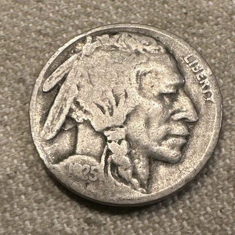 1925  S Buffalo Nickel Cover