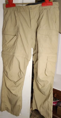Pantalones de Senderismo Eastern Mountain Sports EMS Para Mujer 16R Carga Cremallera Caqui Elastizados Foto 1 de 4