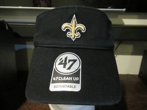 Visera marca New Orleans Saints 47 ajuste ajustable nueva con etiquetas envío gratuito - Imagen 1 de 7