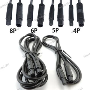 4/6/8pin Dash Cam Rear View Backup Reverse Car Camera Extension Cable Wire Cord - Picture 1 of 8
