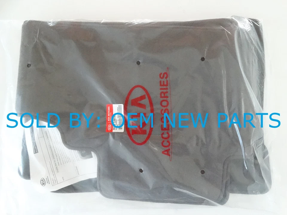  2008-2011 KIA BORREGO Complete Carpet Floor Mats Set BROWN P8140 2J001AR - Изображение 1 из 4