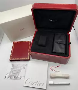 Genuine Cartier Roadster Large Watch Box COWA 0010 Booklet #1445 - Picture 1 of 19
