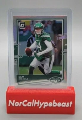 2020 Panini Donruss Optic Football Sam Darnold #76 Silver Holo Prizm Jets - Image 1 of 2