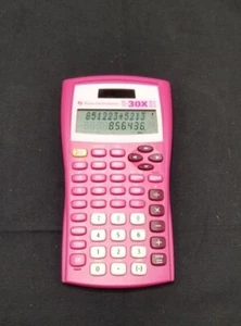 Texas Instruments TI-30X IIS Scientific Calculator Solar Pink ~ TESTED WORKS - Picture 1 of 4
