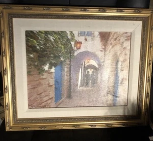 Golan Hights Oil On Canvas Painting 2008, Signed. 16 X 19”. - Picture 1 of 4