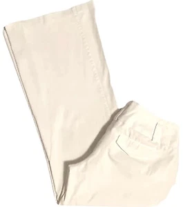 STUDIO Y White Wide Leg Mid Rise Stretch Boho Hippie Pants Juniors Size 9/10 - Picture 1 of 12